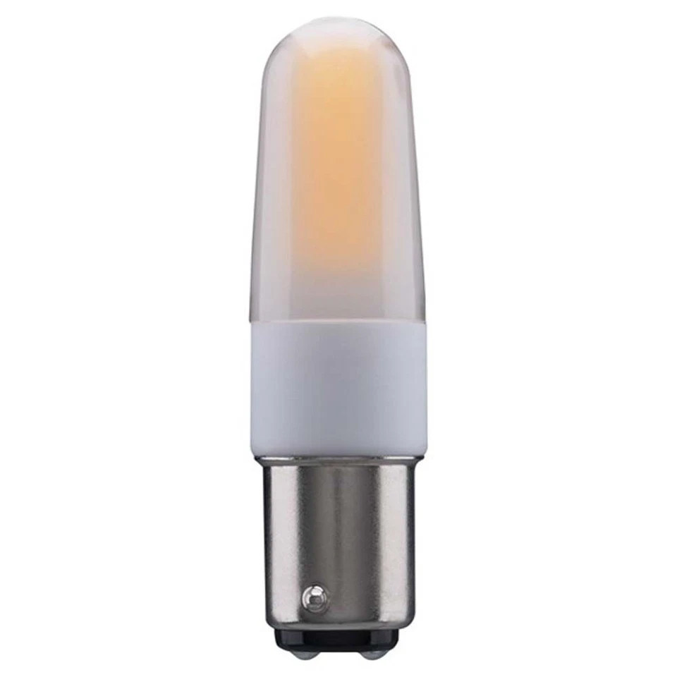 Satco 4W LED BA15d Base 5000K Dimmable Frosted 120-130v Light Bulb - Image 1 of 1