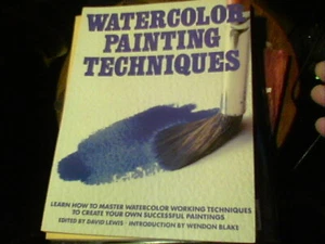 Watercolor Painting Techniques by David Lewis (1983, Trade Paperback) - Picture 1 of 8