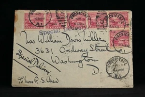 Rhode Island: Providence 1929 #681 (6) Copertina consegna speciale a Washington, DC - Foto 1 di 2
