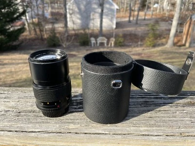 Lente de cámara Minolta vintage MD Minolta Celtic 135 mm 1:3,5 con estuche Japón Foto 1 de 4