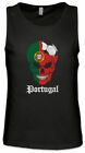 Portugal Football Skull I Herren Tank Top portugiesische Fußball Flagge Fahne