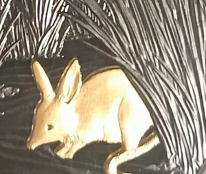 Misaligned Error 2019 Lesser Bilby Echoes of Australian Fauna $5 Silver Proof - Picture 1 of 14