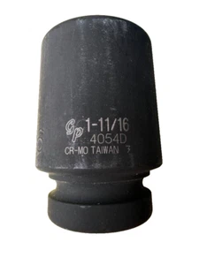 Grey Pneumatic 4054D , 1" Drive , 6PT , 1-11/16" Deep Impact Socket Warranty - Bild 1 von 5
