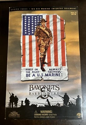mint in box WWI U.S. 5th Marine Infantry Regiment 2002 VTG sealed 2002 1/6 Toy - Image 1 of 4