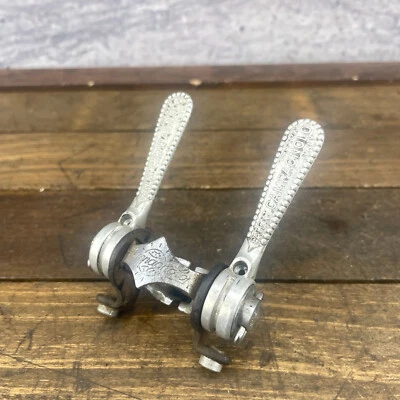 Vintage Campagnolo Record Shifter Down Tube Clamp Shift Lever Patent Vicenza B9 - Image 1 of 4