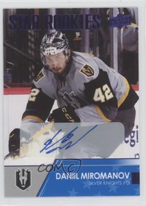 2021-22 Upper Deck AHL Star Rookies Auto Daniil Miromanov #126 Rookie Auto RC