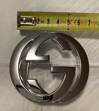 BIG BUCKLE FOR BELT SILVER FIBBIA GRANDE PER CINTURA GUCCI CLASSIC ARGENTO