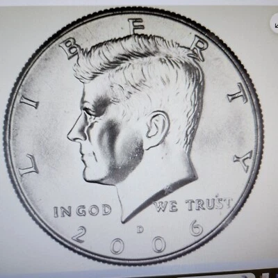 (1) 2006-D Kennedy Half Dollar BU Uncirculated Condition - Image 1 of 2