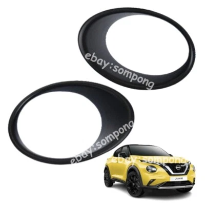 FUNDA LUZ FARO Negro Mate Para Nissan Juke Hatchback 2015-2019 Par. Foto 1 de 4