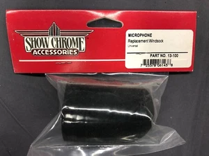 Show Chrome Accessories 13-100 Replacement Microphone Windsock windscreen - Picture 1 of 7