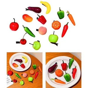 14x Fruit Shape Hair Clips Lovely Hair Accessories Edge Clip Novelty Headdress - Picture 1 of 7
