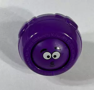McDonalds Happy Meal Fisher-Price Roll-A Round Grimace Rattle Ball Face - Picture 1 of 4