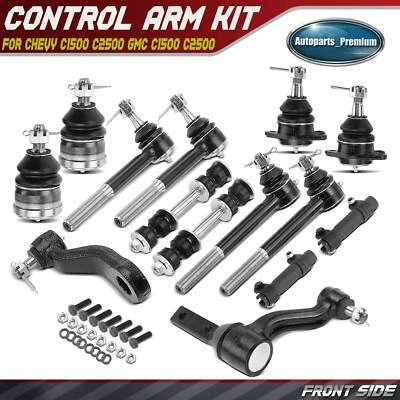 Barra estabilizadora delantera 14 piezas extremo de barra de amarre para Chevrolet C1500 C2500 GMC C1500 C2500 Foto 1 de 4