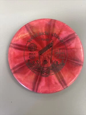 Disc Golf Westside Discs Harp Burst Red 176g putt approach preowned - Image 1 of 4