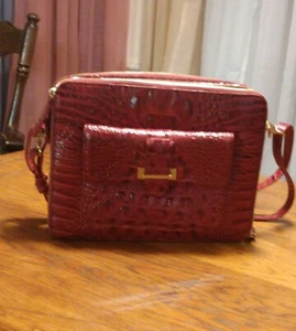 Brahmanische kleine rote Handtasche - Bild 1 von 11