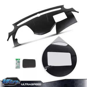 Dashboard Dash Cover Cap Overlay Black Fit For 2011-2014 Hyundai Sonata - Picture 1 of 12