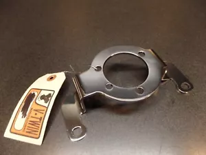 SOPORTE DE SOPORTE LIMPIADOR DE AIRE CROMO HARLEY DAVIDSON V-TWIN 1984-1989 DE COLECCIÓN (B) - Imagen 1 de 7