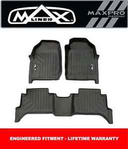 MaxPro Floor Mats 3D Mazda CX5  2019 + 1st and 2nd Rows - Complete Set