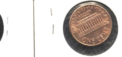 2000 P Wide AM Variety FS-901 Lincoln Memorial Cent  (error) penny 1C C1 - Image 1 of 2