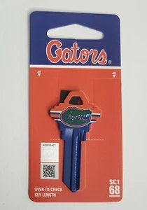 University Of Florida Alligatoren Rohling Hausschlüssel SC 1 68 Einweihung Geschenk Strumpf  - Bild 1 von 3