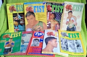 9 X FIST BOXING MAGAZINES FEATURING JEFF HARDING SEE ALL PICTURES AUSTRALIAN - Picture 1 of 3