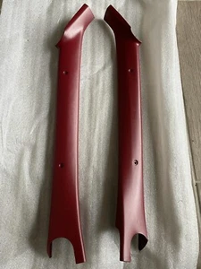 78-79 El Camino Monte Carlo Cutlass Front Pillar Trim GM Restoration Red - Picture 1 of 4