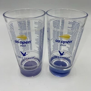 Set Of 2 US OPEN 2022 Grey Goose Honeydeuce Cups - Picture 1 of 5