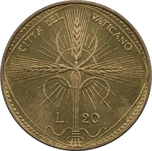 Vatican City - 20 Lire - 1968 - Unc - FAO - Paul VI - Picture 1 of 2