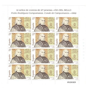 MP.39 Minipliego Dia de Sello 1992 sellos España Spain stamps - Imagen 1 de 1
