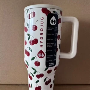 40 oz Handle Cup Hydrojug Large Capacity Car Cup Leak proof Insulated Cup - Picture 1 of 2