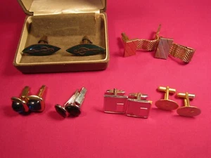 CHOICE Vintage Metal CUFFLINK Dante TREBLE CLEFF [h1bh] - Picture 1 of 7