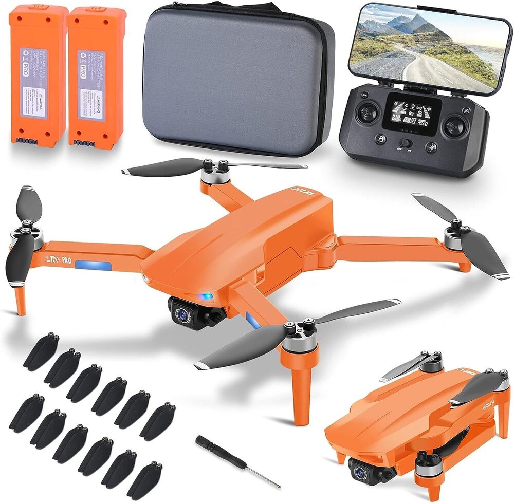 Drone With 4K HD Dual Camera 5G GPS FPV RC Quadcopter Auto Return Home Follow Me