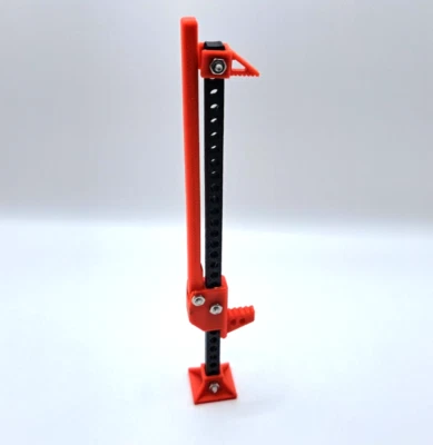 RC CRAWLER ACCESSORIES, 1:10 SCALE, Hi-Lift Jack  3D PRINTED PLA FOR RC MODELS - Image 1 of 3