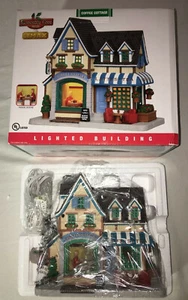 2012 Coventry Cove Lemax Coffee cottage 25425 Lighted Building - Picture 1 of 3