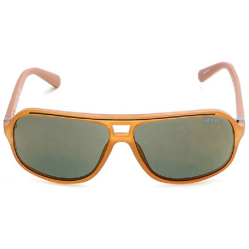 Óculos de sol Guess GU 6877 45Q marrom claro brilhante/verde 64 mm GU6877 NOVO NA CAIXA Novo com etiquetas - Imagem 1 de 1