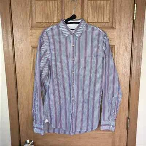 Camicia uomo J Crew Sm a righe con bottoni piccola - Foto 1 di 4