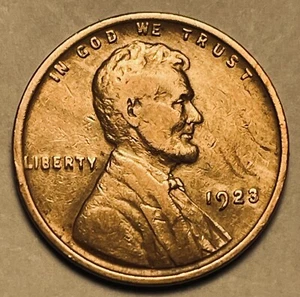 1923-P Lincoln Wheat Penny. Low Circulation. Bx 13.28 - Picture 1 of 2