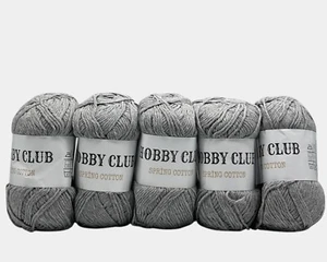 5x100g Natural Cotton Baumwolle Schulgarn/Topflappengarn LAGERRÄUMUNG Amigurumi - Bild 1 von 1