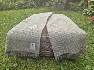 große skandinavische Wohndecke*KbT**220x135**reine Lambswool***NEU! - Bild 1 von 4