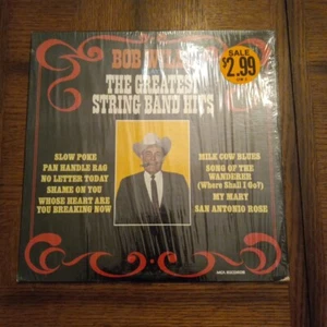 BOB WILLS - Plays The Greatest String Band Hits LP. MCA 152 in Shrink Wrap VG+!! - Picture 1 of 4
