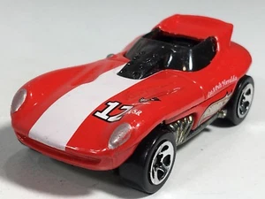 Hot Wheels 1998 Cat-A-Pult Roadster Red White Stripe HW First Editions Malaysia - Picture 1 of 8