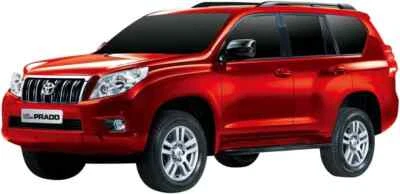 DOYUSHA 27MHz 1/24 RC Car LAND CRUISER PRADO Red RTR Ready To Run from japan - Image 1 of 2