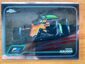 Topps Chrome F1 2024 Dennis Hauger Formula 2 Car Card MP Motorsport #95 - Bild 1 von 2