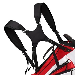 Golf Bag Strap Double Shoulder Belt Universal Padded Carry Strap Replacement ... - Picture 1 of 8