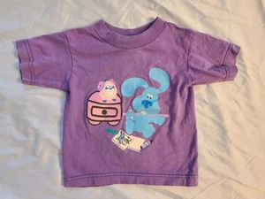 Vintage 1999 Purple Blues Clues Shirt 3T Girls Kids - Picture 1 of 4