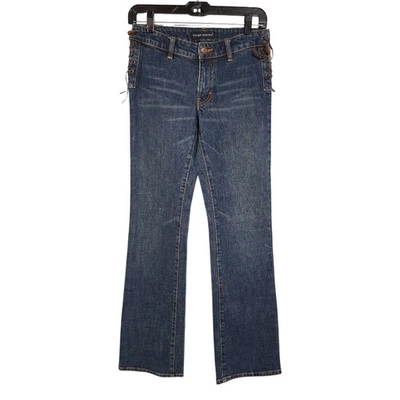 VTG Sergio Valente Flared Bootcut Denim Jean Women 26 Western femme Laced Y2K  Foto 1 de 4