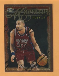 Grant Hill Detroit Pistons 1996-97 Finest #13 HOF Duke Blue Devils - Picture 1 of 2