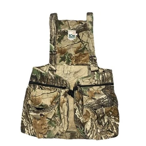 Vintage 10X ADVANTAGE Camo Hunting Vest Upland Game Mens Size Large USA Made - Picture 1 of 11