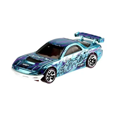 Hot Wheels ID 2021 95 MAZDA RX-7 DRIFT MISB primera edición como nuevo Spectraflame azul Foto 1 de 2