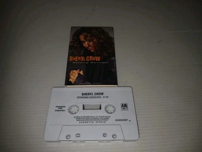 Sheryl Crow Strong Enough Cassette Tape Single Vintage Music - Image 1 of 2